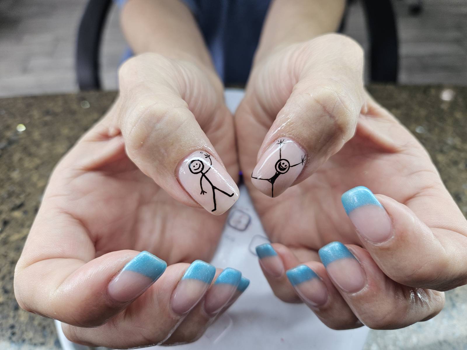 HT Nails And Spa logo